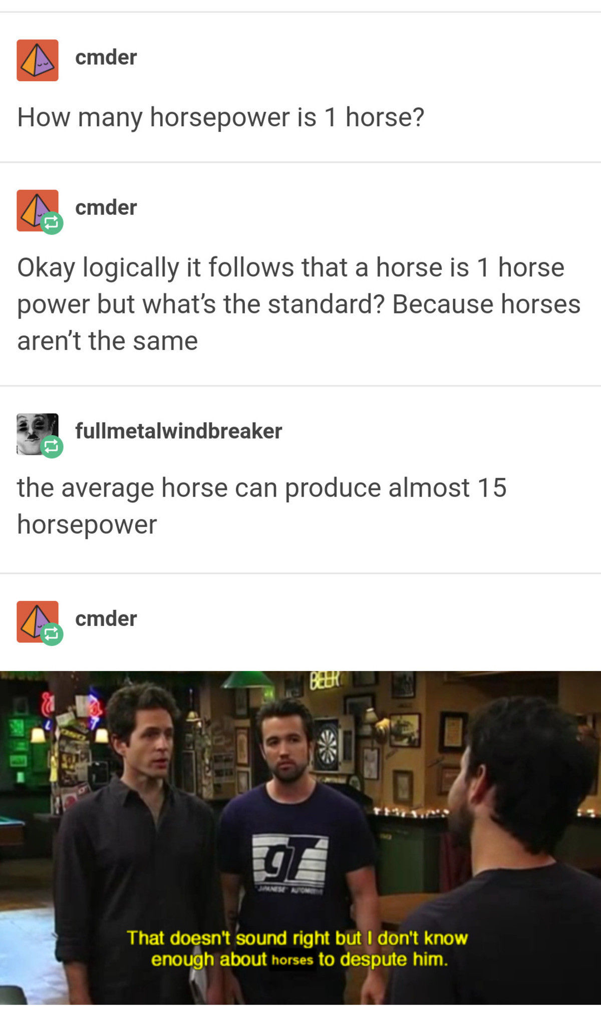 Horsepower horsepower